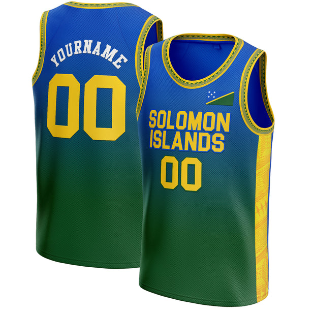 Solomon Islands Custom Basketball Jersey\