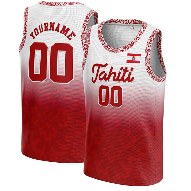 Tahiti Custom Basketball Jersey