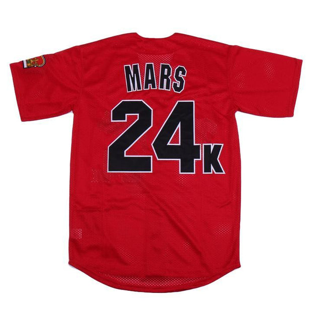 Bruno Mars Hooligans 24K Baseball Jersey