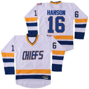 Charlestown Chiefs Hanson Brothers Slapshot Hockey Jersey