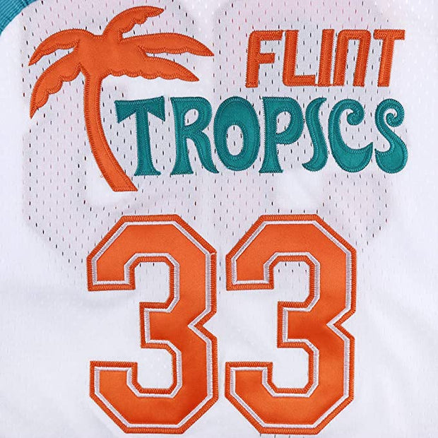Jackie Moon Flint Tropics Semi-Pro Basketball Jersey