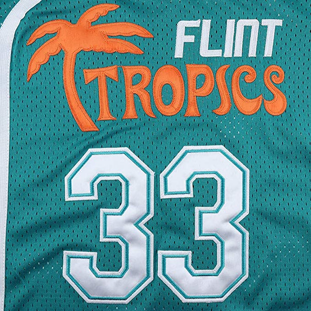 Jersey Ninja - Flint Tropics Jackie Moon White Hockey Jersey