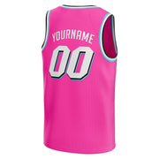 Pink Vice City Custom Basketball Jersey