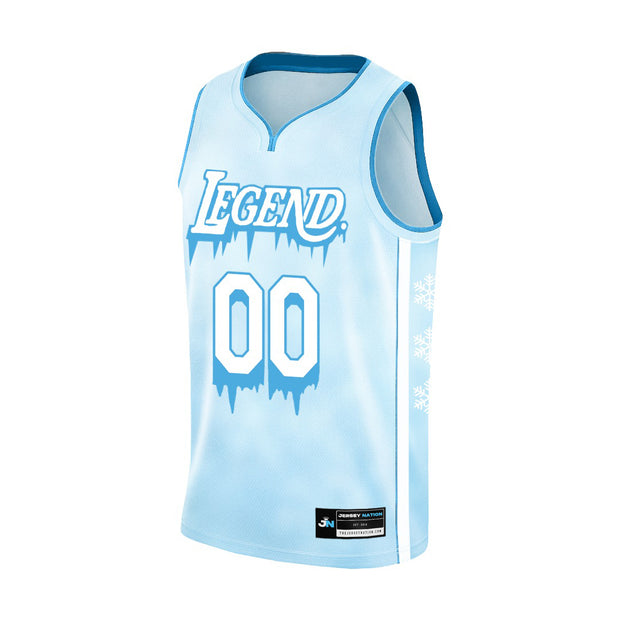 Legend Icy Custom Basketball Jersey