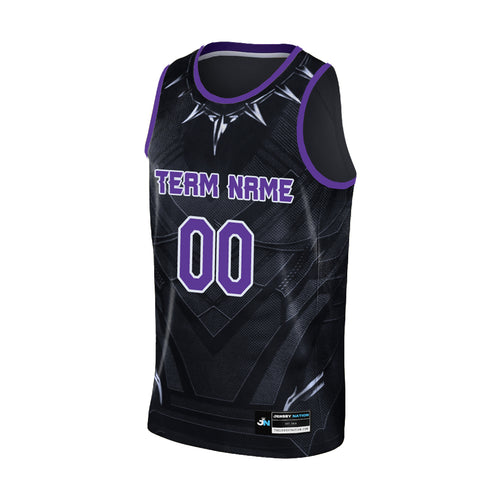 Black Purple-Gold Custom Basketball Jersey – The Jersey Nation