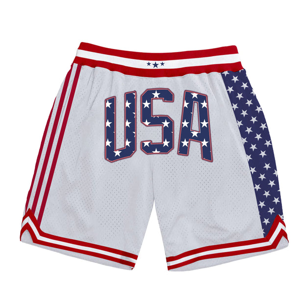 USA Patriotic Basketball Shorts