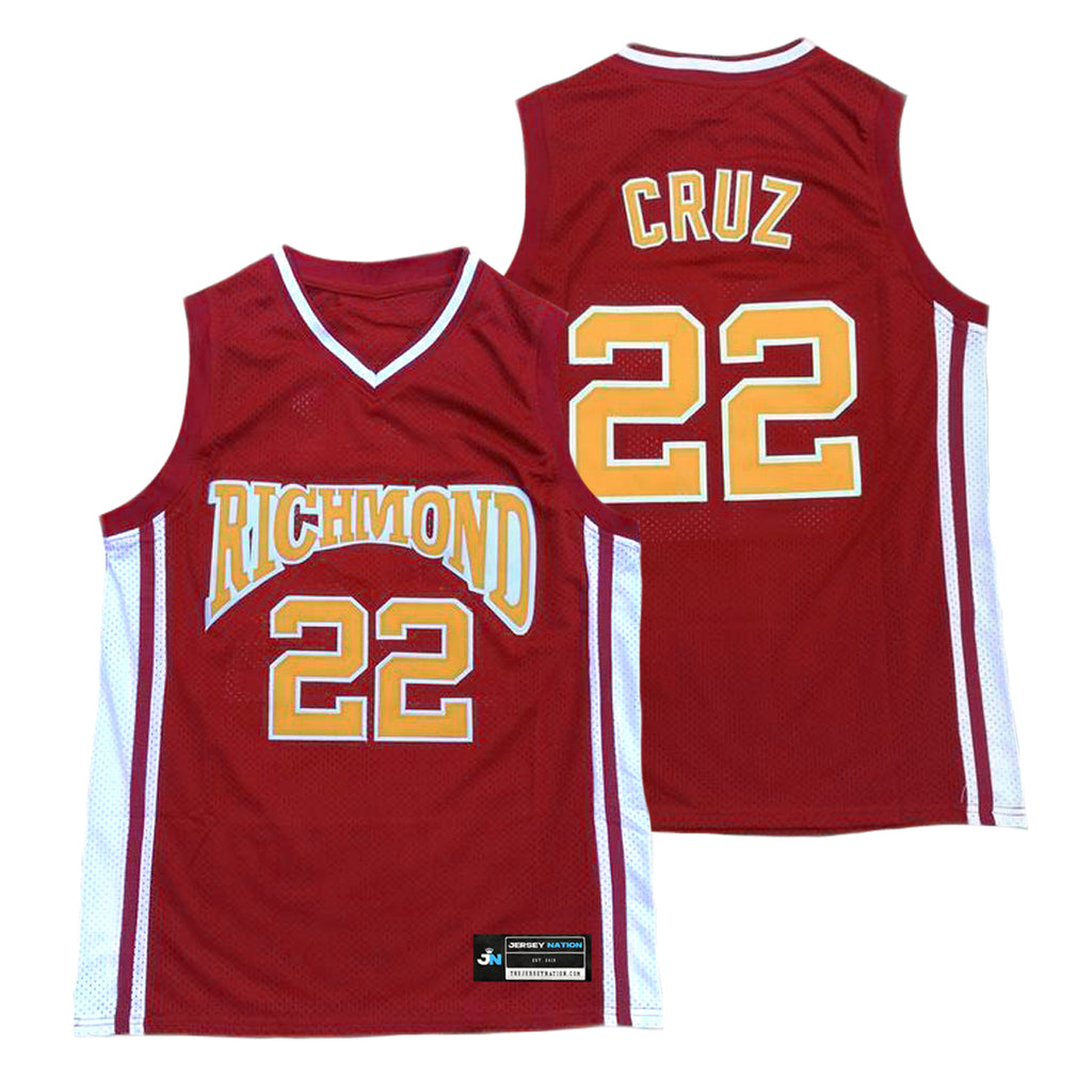 darklordpug Richmond Timo Cruz Coach Carter Movie Basketball Jersey Crewneck Sweatshirt