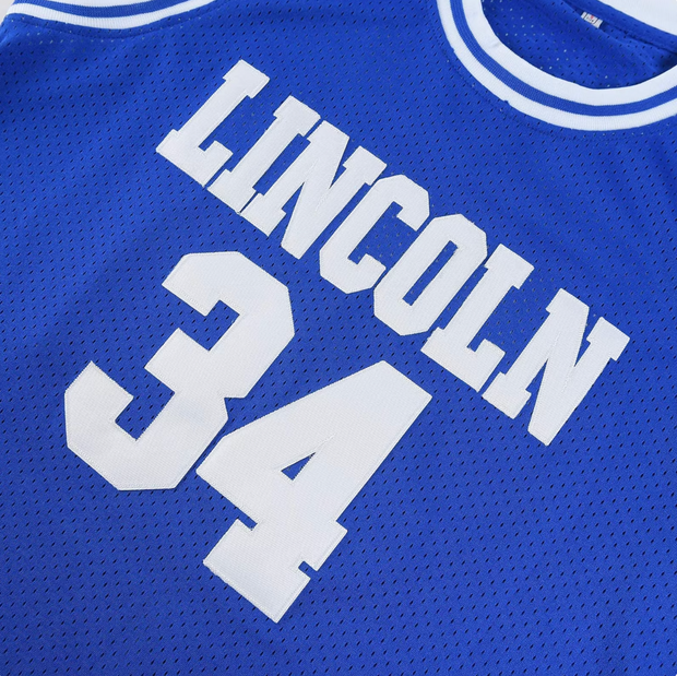  AFLGO Jesus Shuttlesworth #34 Lincoln High School Stitched  Basketball Jersey (X-Large, Black) : Clothing, Shoes & Jewelry