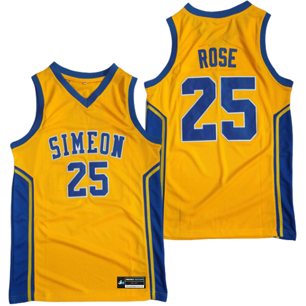 Simeon High School Rose Basketball Jersey