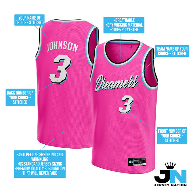 Vice City Custom Basketball Jersey â The Jersey Nation
