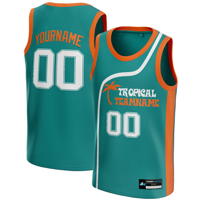 Tropical Custom Basketball Jersey
